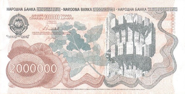 hyperinflation in Yugoslavia