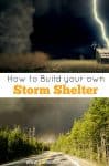 How to build your own Storm Shelter