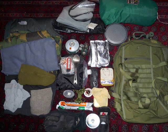 secondary bug out bag contents