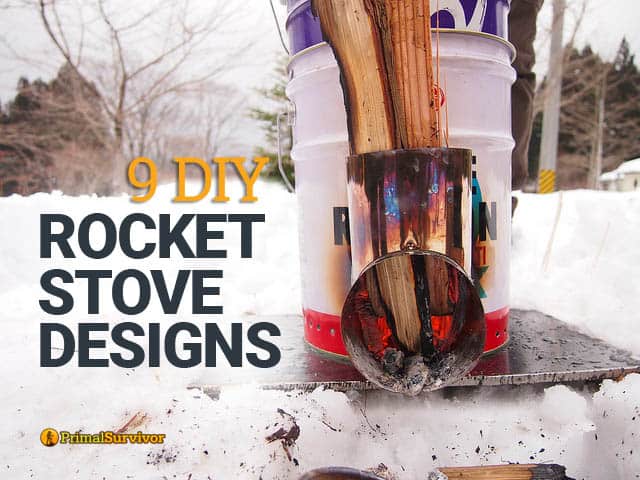 9 DIY Rocket Stove Designs - Primal Survivor