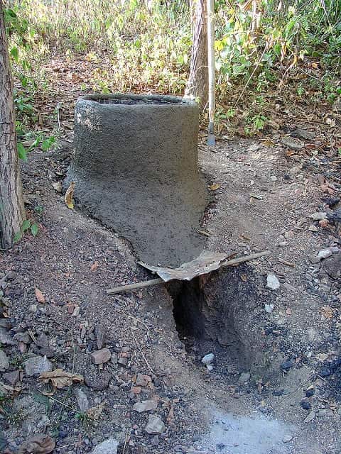 earth rocket stove design