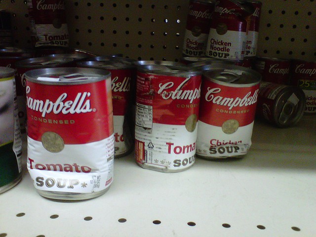 Never eat damaged or dented cans like these!