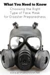 What You Need to Know Choosing the Right Type of Gas Mask for Disaster Preparedness