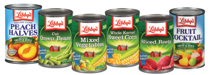 cost of canned and dry emergency foods