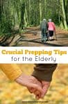 Crucial Prepping Tips for the Elderly