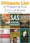 Ultimate List of Prepping and Survival Books