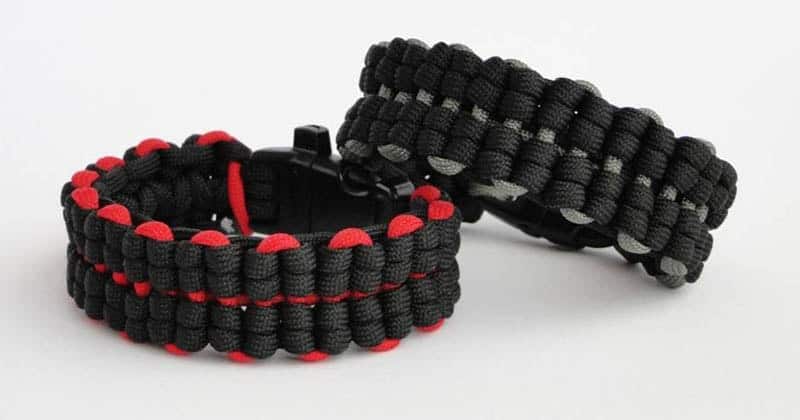 Two Tone Paracord Bracelet 2024