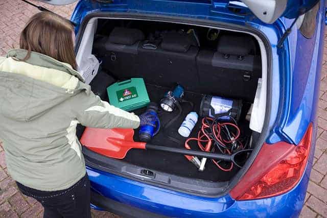 packing a bug out vehicle