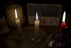 emergency lighting candles