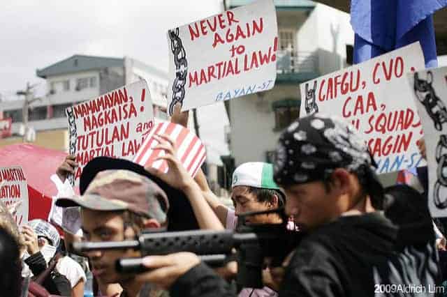 Martial law in the Philippines