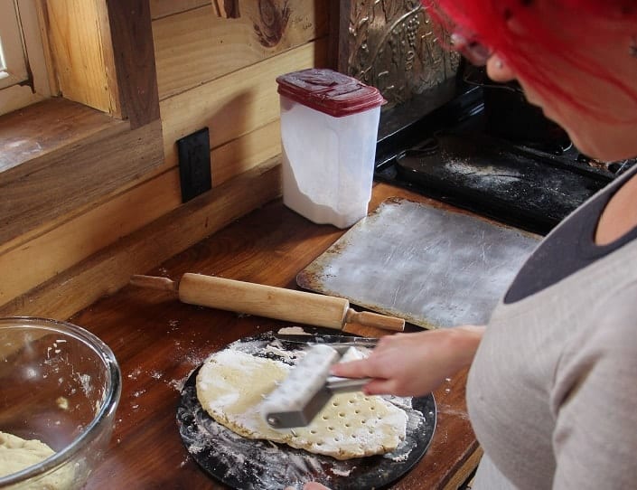 docking the dough