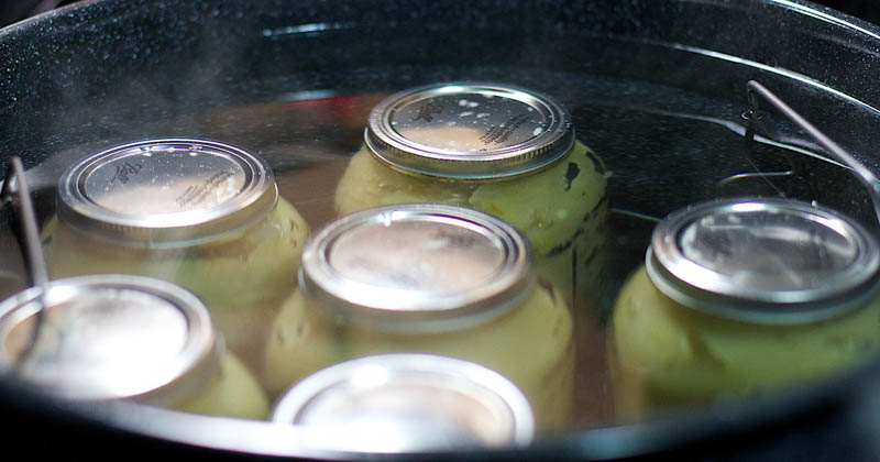 water bath canning instructions