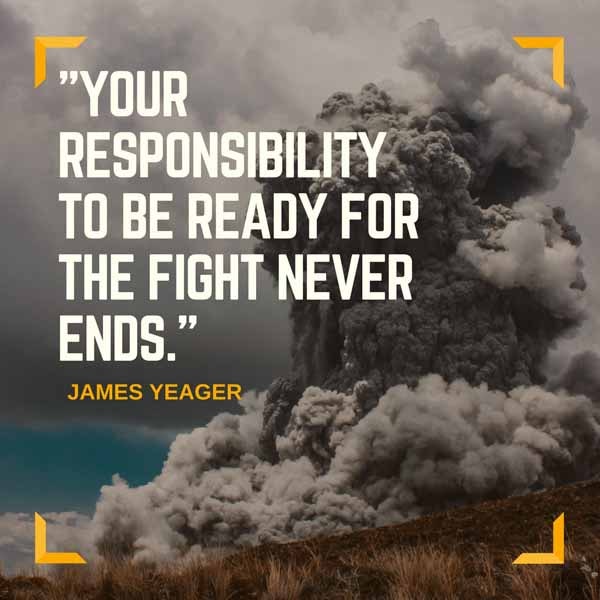 James Yeager Quote Graphic