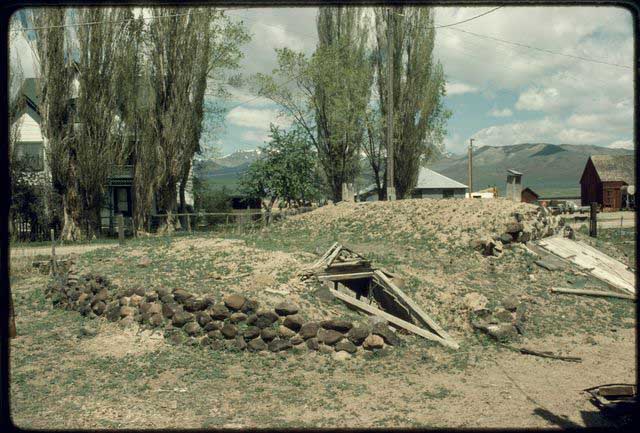 root cellar with difficult access