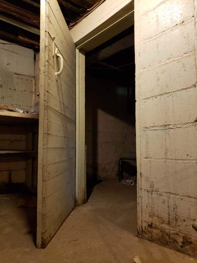 basement cold cellar photo