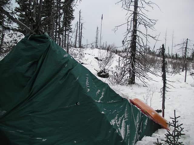 Tarp Teepee design