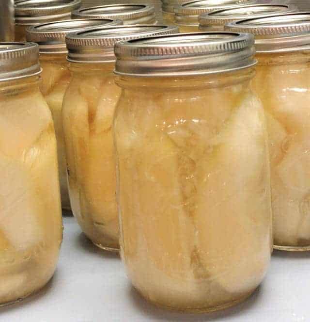 pressure canned foods