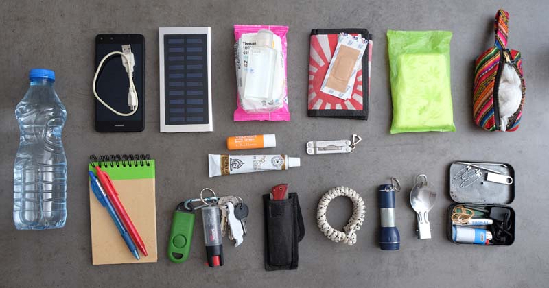 purse EDC survival kit for women