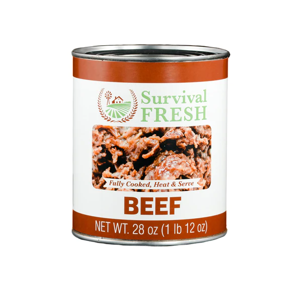 Survival Fresh Canned Meat
