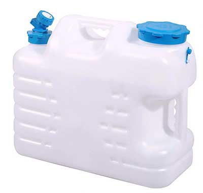 water container with no leak spigot
