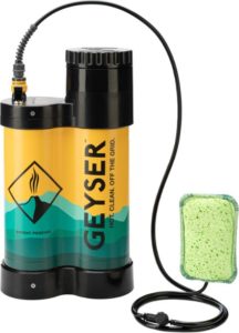 geyser portable shower