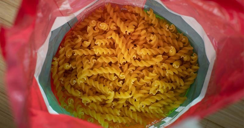 how to store dry pasta long term