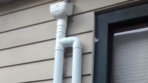 3 way tee rainwater diverter