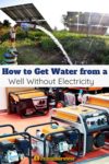 well water and generators