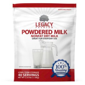 Legacy milk powder