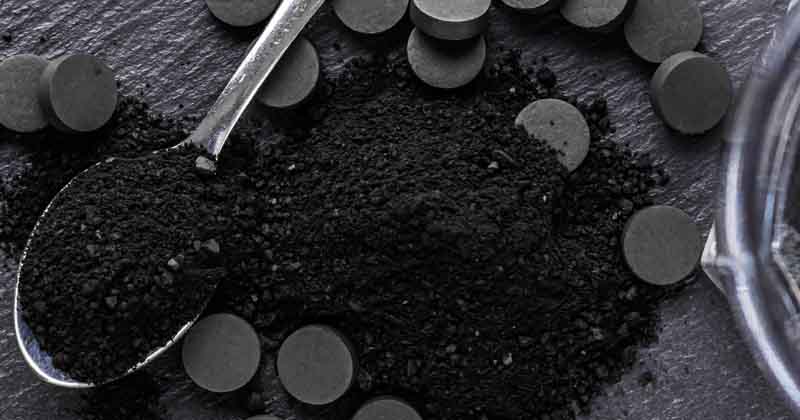 activated charcoal long term storage