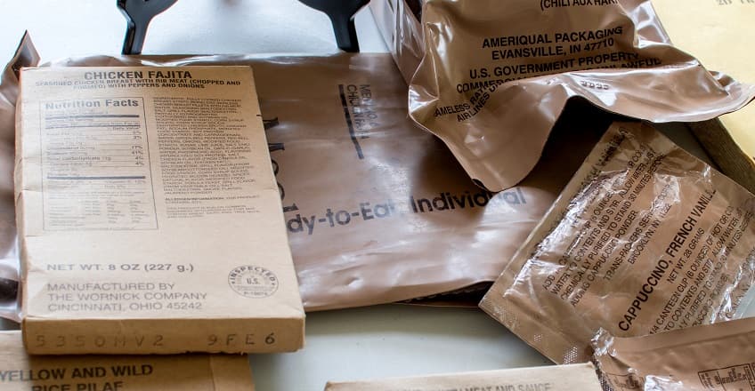 MRE packs