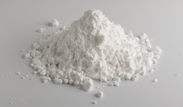 plaster of paris (gypsum)