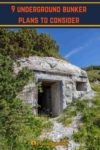 entrance to underground bunker