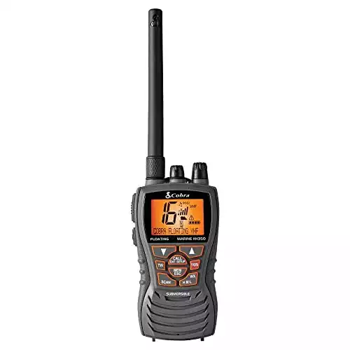 Cobra MR HH350 FLT Handheld Floating VHF Radio