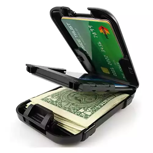 Flipside Wallets Flipside 4 RFID Blocking Wallet for Men with Removable Money Clip - Slim, Secure and Crush Resistant