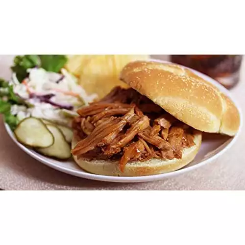 Vanee Foods Deluxe Pulled Pork, 48 Ounce -- 6 per case.