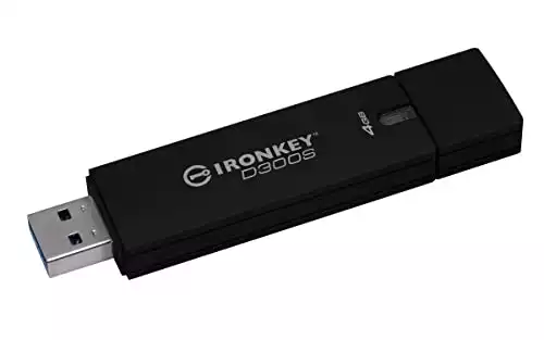 Kingston IKD300S/4GB 4GB Ironkey D300S/D300SM USB 3.0 Encrypted Flash Drive