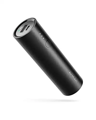 Anker PowerCore 5000 Power Bank, Ultra-Compact 5000mAh Portable Charger with Fast-Charging Technology, Works for iPhone, iPad, Samsung, and More