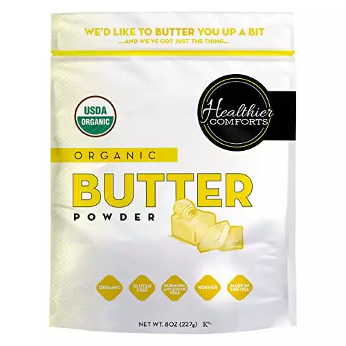 Healthier Comforts Organic Butter Powder