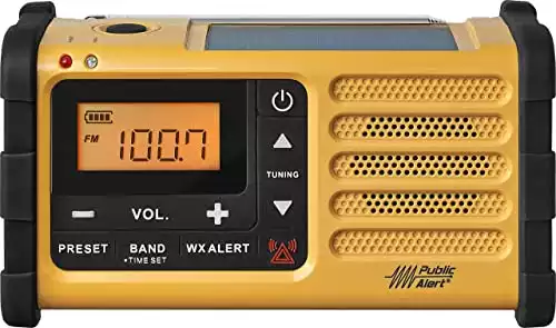 Sangean Weather+Alert Emergency Radio