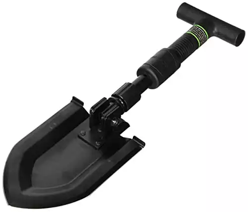 Schrade SCHSH1 Telescoping Folding Shovel