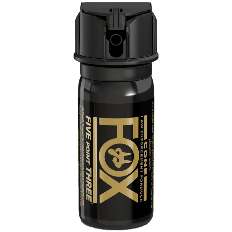 Fox Labs 152FTMDB Flip Top 1.5oz Pepper Spray Fogger (CONE) Pattern