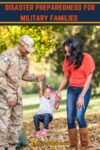 military family together outside in a park