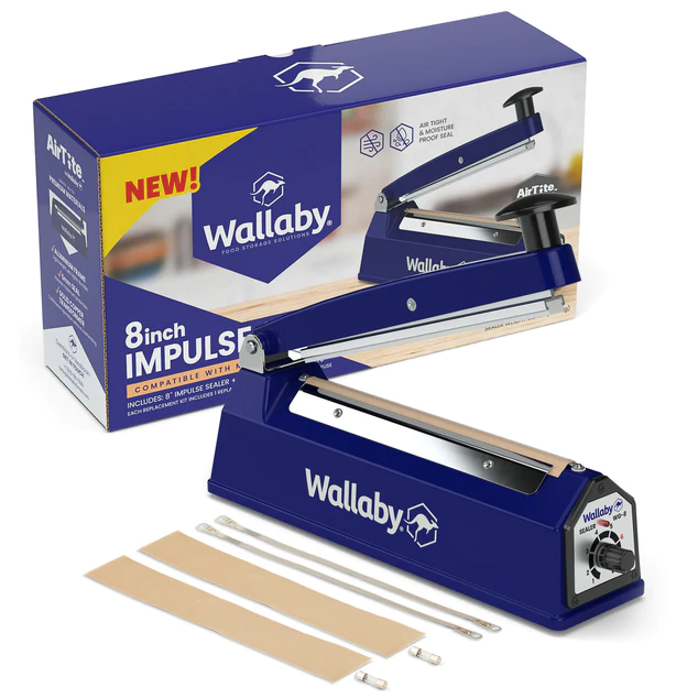 8 inch Impulse Sealer – Wallaby Goods