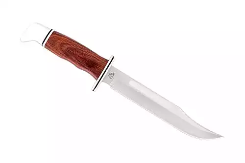 Buck Knives 120 General Fixed Blade Hunting Knife, 7-3/8" D2 Stainless Steel Blade, Cocobolo Handle