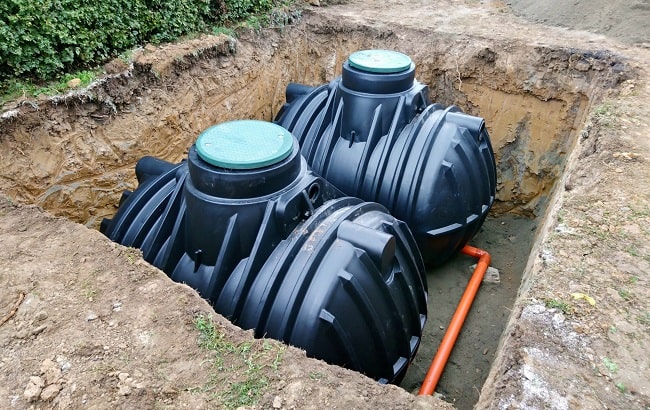 underground water storage tank