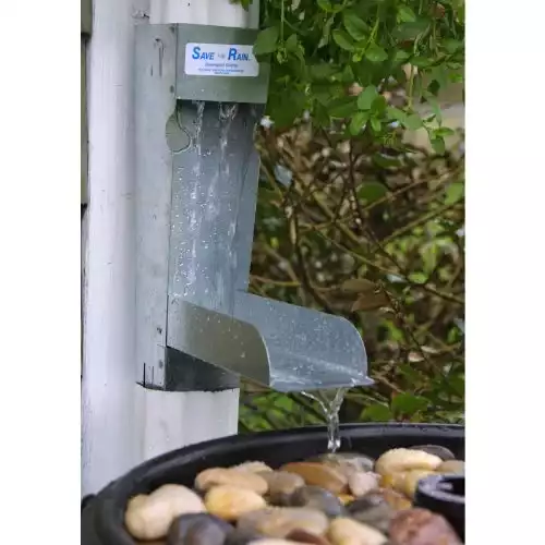 Save the Rain Water Metal Diverter - 2 x 3