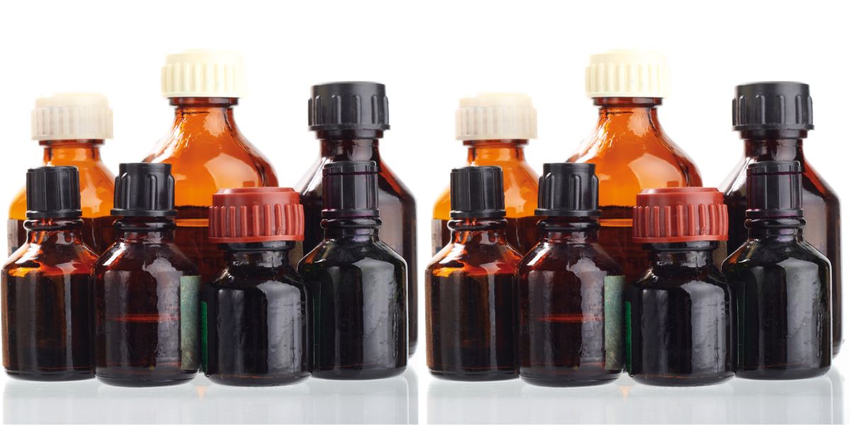 Iodine bottles