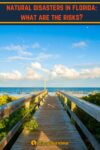 Boardwalk down to the sea in Florida