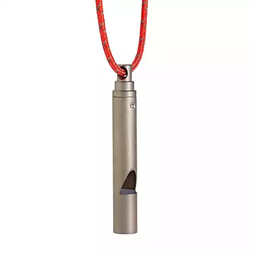 Vargo Titanium Emergency Whistle